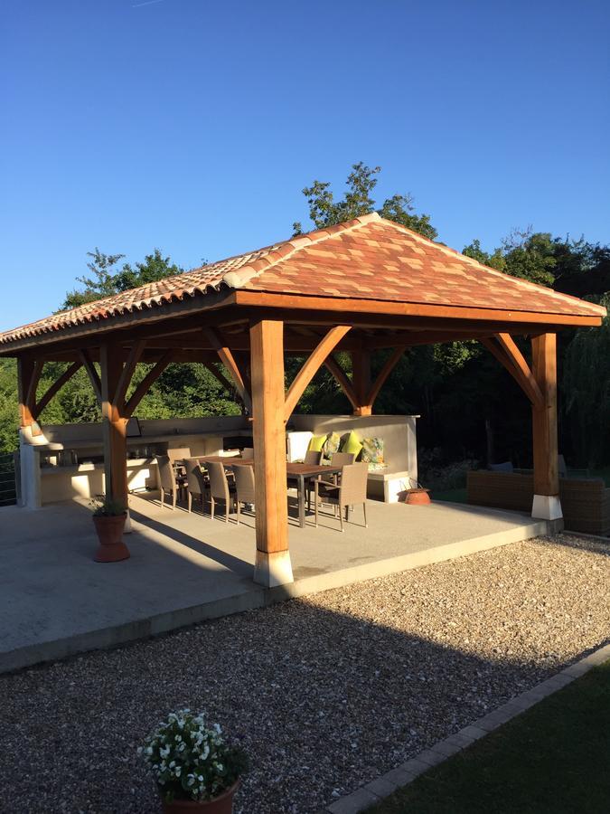 La Girarde Bed & Breakfast Saint-Quentin-de-Caplong Dış mekan fotoğraf